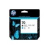HP 70 Negro Mate/Cyan Cabezal de Impresion Original - C9404A