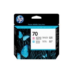 Testina di stampa originale HP 70 ciano chiaro/magenta chiaro - C9405A
