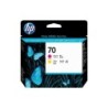 Testina di stampa originale HP 70 giallo/magenta - C9406A
