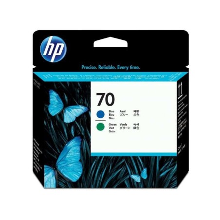Testina di stampa originale blu/verde HP 70 - C9408A