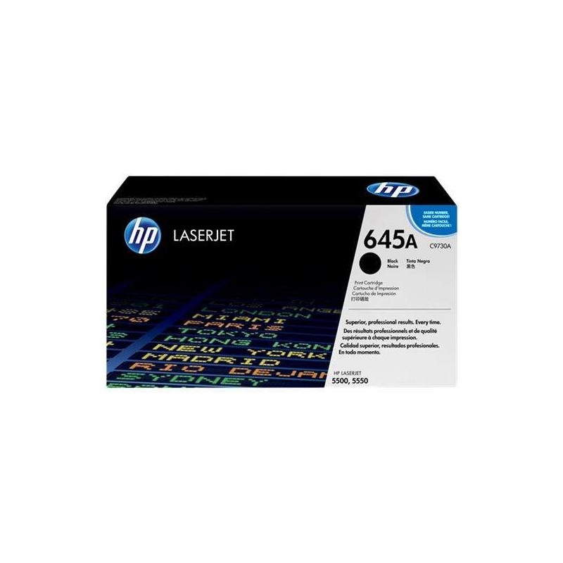 Cartuccia toner nero originale HP C9730A - 645A Cartuccia toner nero originale HP C9730A - 645A