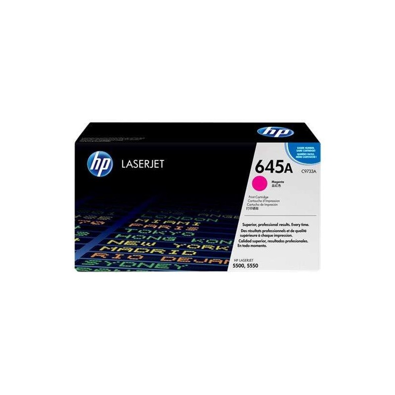 Cartuccia toner originale magenta HP C9733A - 645A Cartuccia toner originale magenta HP C9733A - 645A