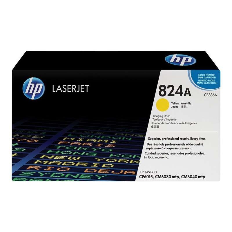 HP CB386A Amarillo Tambor de Imagen Original - 824A (Drum) HP CB386A Amarillo Tambor de Imagen Original - 824A (Drum)