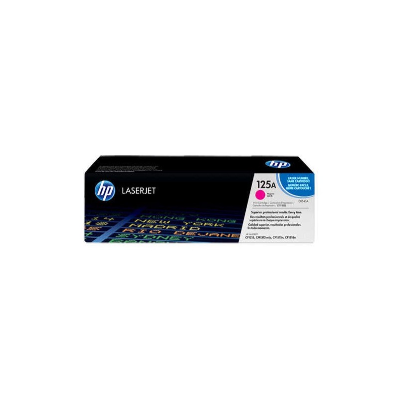 Cartuccia toner originale magenta HP CB543A - 125A Cartuccia toner originale magenta HP CB543A - 125A