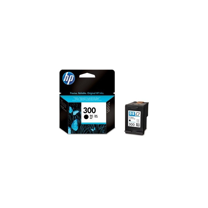 Cartuccia d'inchiostro nero originale HP 300/901 - CC640EE/CC653AE Cartuccia d'inchiostro nero originale HP 300/901 - CC640EE/CC653AE