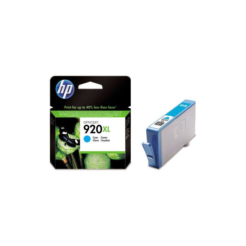 Cartuccia d'inchiostro originale ciano HP 920XL - CD972AE Cartuccia d'inchiostro originale ciano HP 920XL - CD972AE