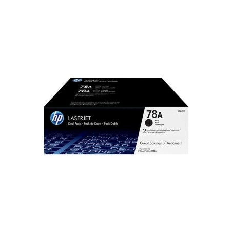 Confezione da 2 cartucce toner originali HP CE278A nere - 78A