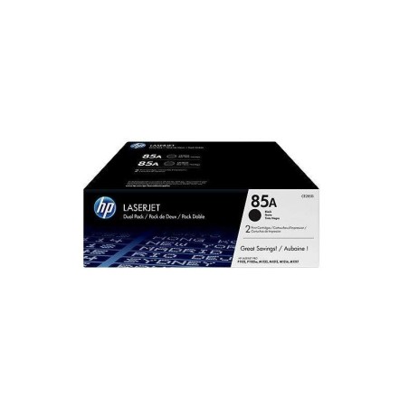 Confezione da 2 cartucce toner originali HP CE285A nere - 85A