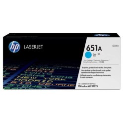 Cartuccia toner originale ciano HP CE341A - 651A
