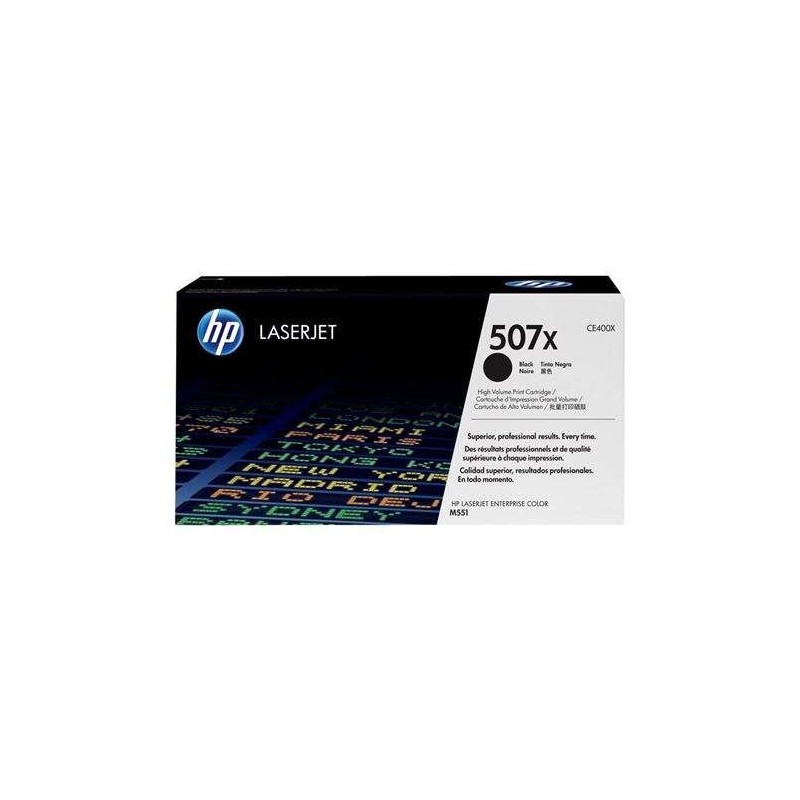 Cartuccia toner nero originale HP CE400X - 507X Cartuccia toner nero originale HP CE400X - 507X