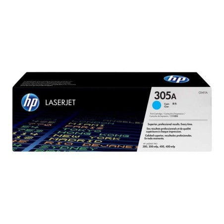 Cartuccia toner originale ciano HP CE411A - 305A
