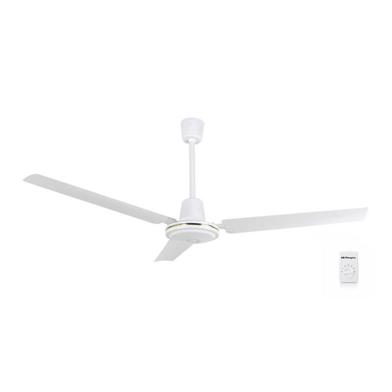 Orbegozo CF 85120 Ventilatore da soffitto potente ed efficiente - 3 pale per un grande flusso d'aria - 5 velocità di ventilazion Orbegozo CF 85120 Ventilatore da soffitto potente ed efficiente - 3 pale per un grande flusso d'aria - 5 velocità di ventilazion