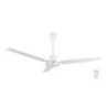 Orbegozo CF 85120 Ventilatore da soffitto potente ed efficiente - 3 pale per un grande flusso d'aria - 5 velocità di ventilazion