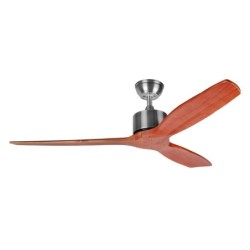Ventilatore da Soffitto Orbegozo CF 98132 - 3 Pale in Legno Naturale - Telecomando - Timer - Potenza 70W