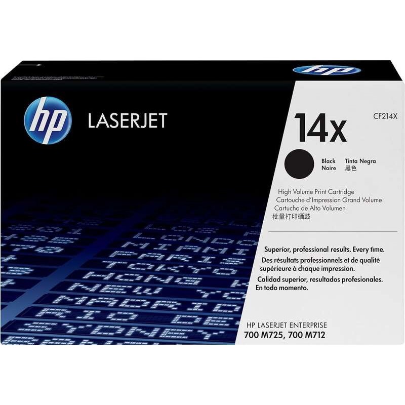 Cartuccia toner nero originale HP CF214X - 14X