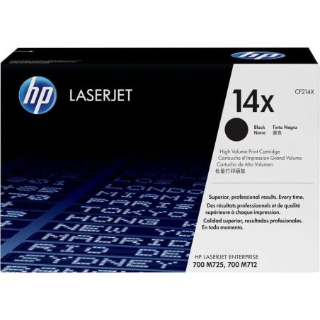 Cartuccia toner nero originale HP CF214X - 14X