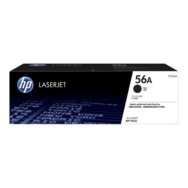 Cartuccia toner nero originale HP CF256A - 56A