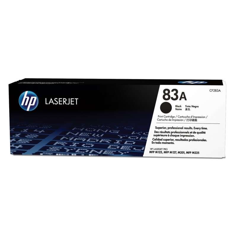Cartuccia toner nero originale HP CF283A - 83A Cartuccia toner nero originale HP CF283A - 83A