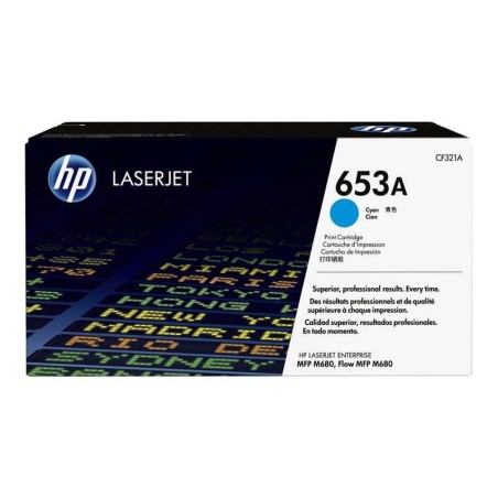Cartuccia toner originale ciano HP CF321A - 653A