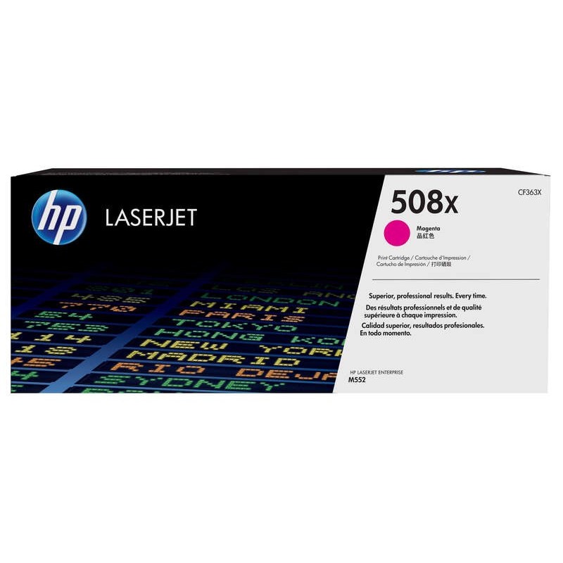 Cartuccia toner originale magenta HP CF363X - 508X Cartuccia toner originale magenta HP CF363X - 508X
