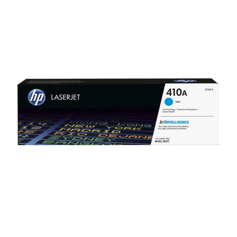 Cartuccia toner originale ciano HP CF411A - 410A Cartuccia toner originale ciano HP CF411A - 410A