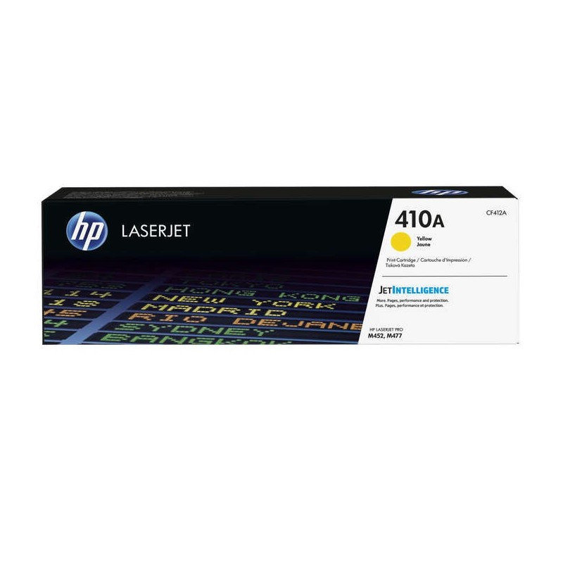 Cartuccia toner giallo originale HP CF412A - 410A Cartuccia toner giallo originale HP CF412A - 410A