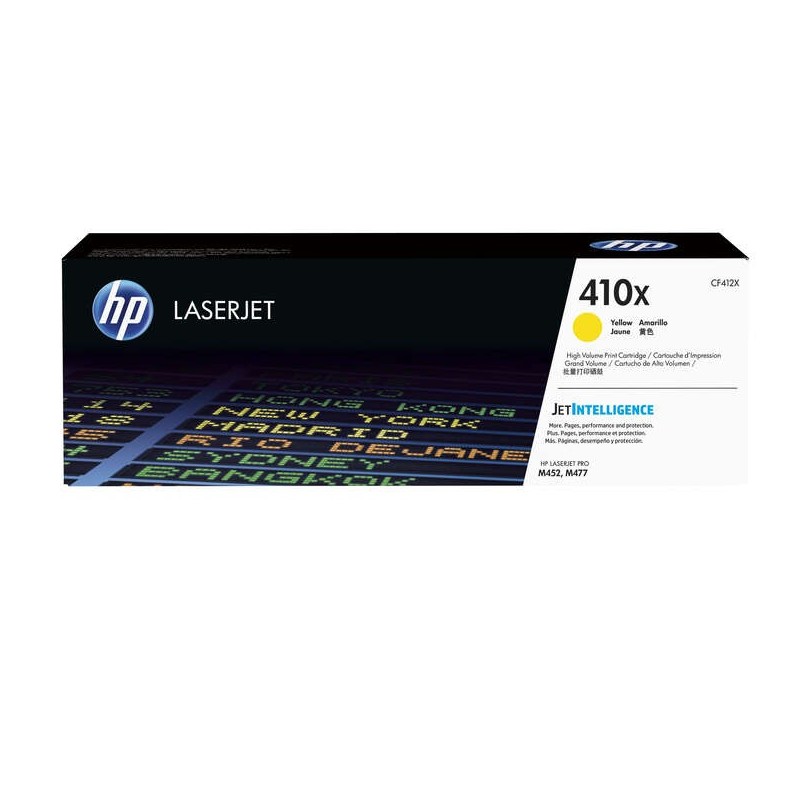 HP CF412X Amarillo Cartucho de Toner Original - 410X HP CF412X Amarillo Cartucho de Toner Original - 410X
