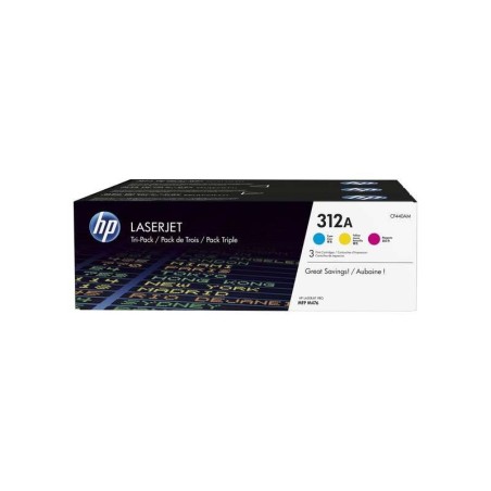 Confezione da 3 cartucce toner originali HP CF440AM - 312A