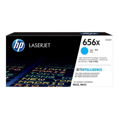 Cartuccia toner originale ciano HP CF461X - 656X