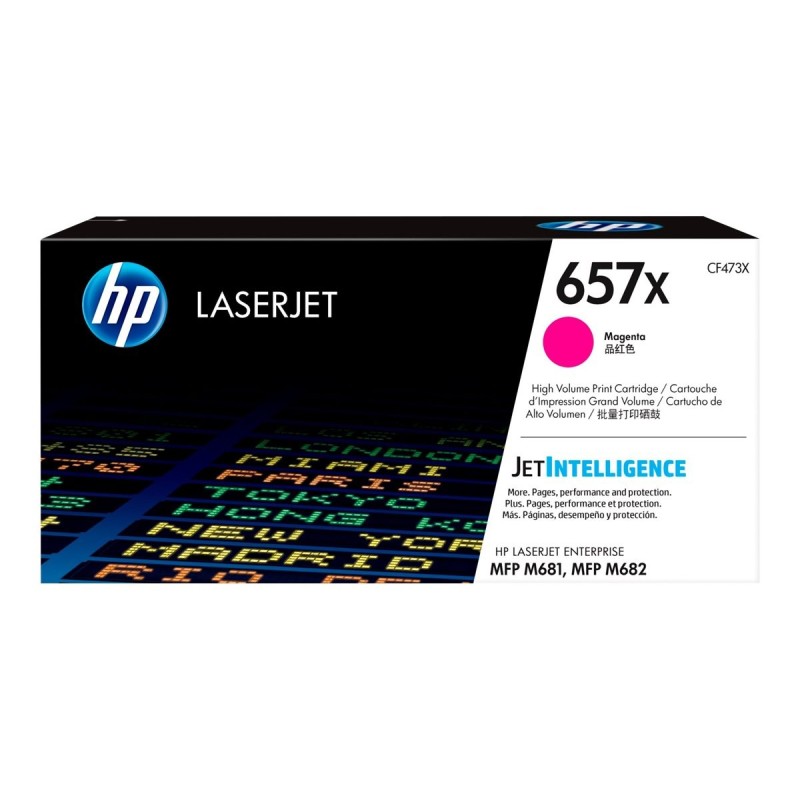 Cartuccia toner originale magenta HP CF473X - 657X Cartuccia toner originale magenta HP CF473X - 657X