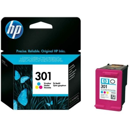 Cartuccia d'inchiostro originale a colori HP 301 - CH562EE