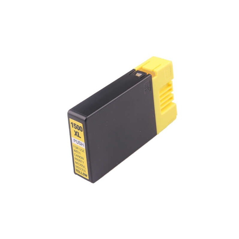 Cartuccia d'inchiostro generica gialla Canon PGI1500XL - Sostituisce 9195B001 Cartuccia d'inchiostro generica gialla Canon PGI1500XL - Sostituisce 9195B001