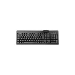 Tastiera Qwerty spagnola Conceptronic con lettore di smart card - Tastiera numerica - Colore nero