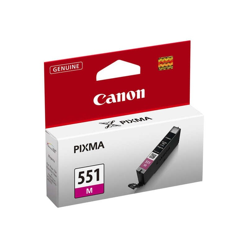 Cartuccia d'inchiostro originale magenta Canon CLI551 - 6510B001 Cartuccia d'inchiostro originale magenta Canon CLI551 - 6510B001