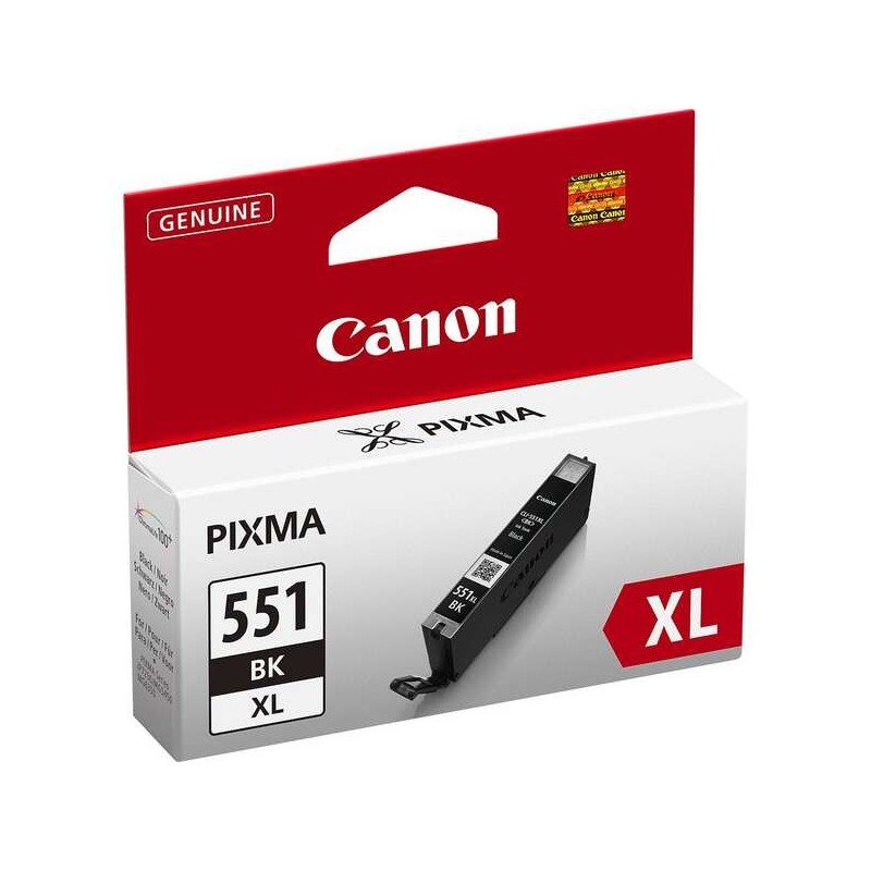 Cartuccia d'inchiostro originale nera Canon CLI551XL - 6443B001 Cartuccia d'inchiostro originale nera Canon CLI551XL - 6443B001