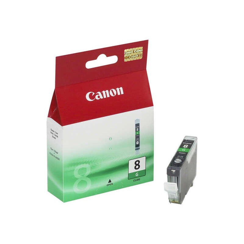Cartuccia d'inchiostro originale verde Canon CLI8 - 0627B001