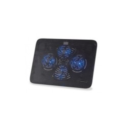 Conceptronic Thana 04 Base de Refrigeracion para Portatiles hasta 15.6" - 4 Ventiladores de 80mm - Iluminacion LED Azul