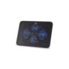 Base di raffreddamento Conceptronic Thana 04 per laptop fino a 15,6" - 4 ventole da 80 mm - Illuminazione LED blu