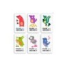 Milan 436A Gomma Flessibile Rettangolare - Pangrattato - Gomma Sintetica - Disegni per Bambini - Disegni Assortiti 36pz 36pz
