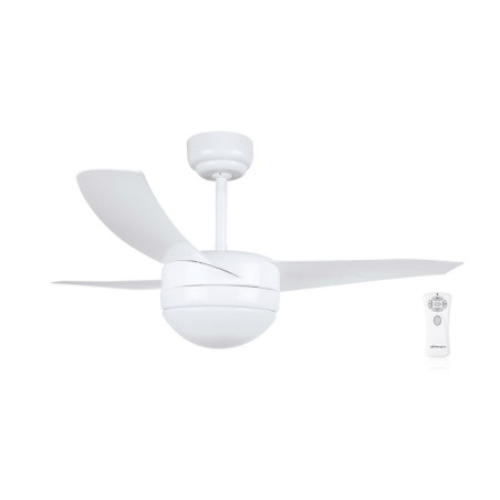 Ventilatore da soffitto Orbegozo CP 88105 - Diametro 105 cm - Telecomando - Potenza 60 W - Risparmio energetico - Silenzioso