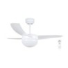 Ventilatore da soffitto Orbegozo CP 88105 - Diametro 105 cm - Telecomando - Potenza 60 W - Risparmio energetico - Silenzioso