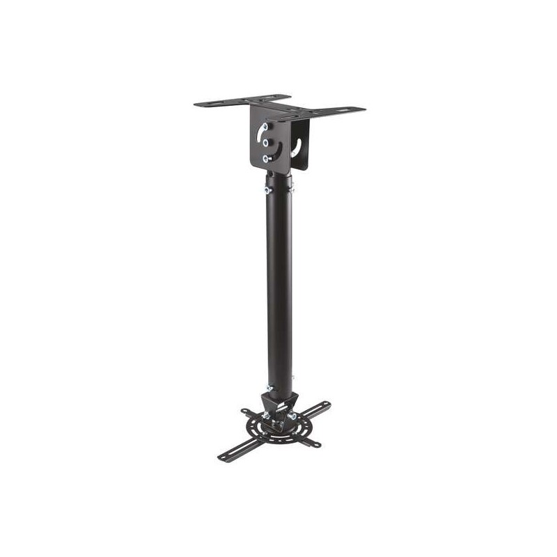 Supporto da soffitto girevole professionale universale Aisens - Inclinabile ed Estensibile per Proiettore - Colore Nero Supporto da soffitto girevole professionale universale Aisens - Inclinabile ed Estensibile per Proiettore - Colore Nero