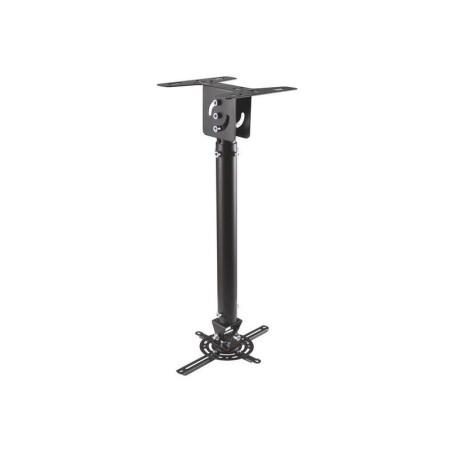 Aisens Soporte de Techo Universal Profesional Giratorio - Inclinable y Extensible para Proyector - Color Negro