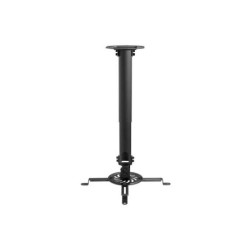 Aisens Soporte Universal Giratorio - Inclinable y Extensible de Techo para Proyector - Hasta 13.5Kg - Color Negro