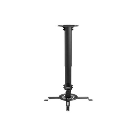 Supporto Girevole Universale Aisens - Supporto da Soffitto Inclinabile ed Estensibile per Proiettore - Fino a 13,5Kg - Colore Ne