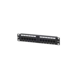 Pannello Patch Cromad 12 Porte Cat 6 1U UTP 10"