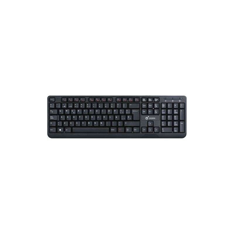 Cromad T50 Teclado Multimedia USB - Teclas FN + Multimedia - Diseño Extrafino y Tacto Suave Cromad T50 Teclado Multimedia USB - Teclas FN + Multimedia - Diseño Extrafino y Tacto Suave