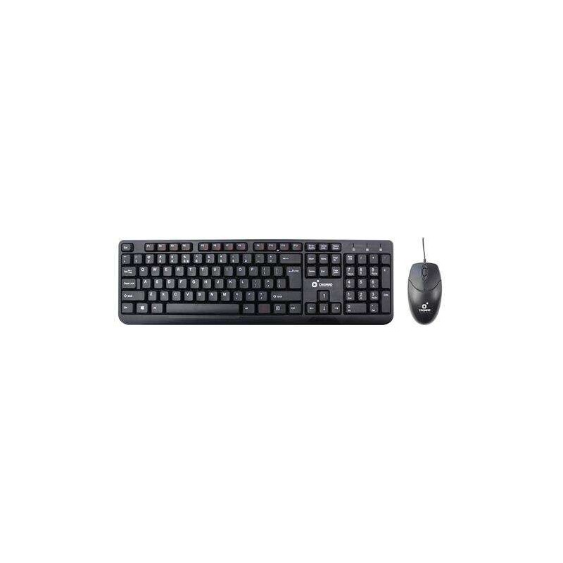 Cromad Pack Tastiera USB + Mouse 1000dpi 3 Pulsanti Cromad Pack Tastiera USB + Mouse 1000dpi 3 Pulsanti