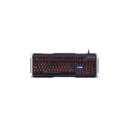 Tastiera gaming Cromad G550 - Retroilluminazione multicolore - 19 tasti antighosting - Lati metallizzati