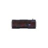 Tastiera gaming Cromad G550 - Retroilluminazione multicolore - 19 tasti antighosting - Lati metallizzati